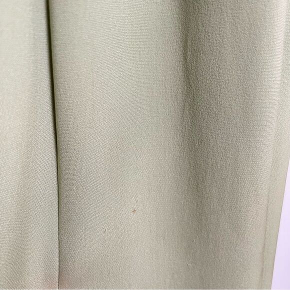 RENA LANGE Y2K Sleeveless Midi Silk Dress Floral Sequins Fairy Ethereal Formal - Picture 10 of 17